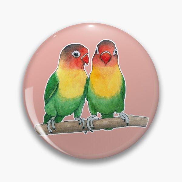 Item preview, Fischer's lovebirds designed and sold by savousepate.