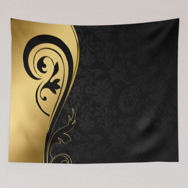 Item preview, Black floral designed and sold by Pegasus00.