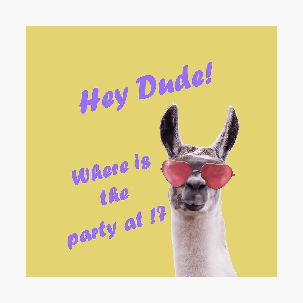 Where Is The Party At Poster By Mixedgears Redbubble