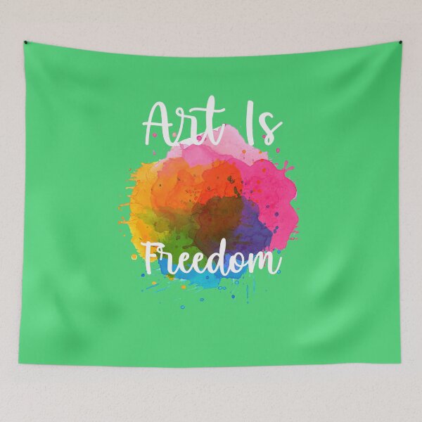 Item preview, Art is Freedom designed and sold by KelVault.