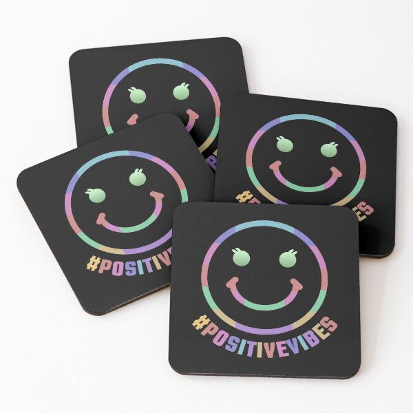 Item preview, Positive vibes smiling face designed and sold by redshirtz.