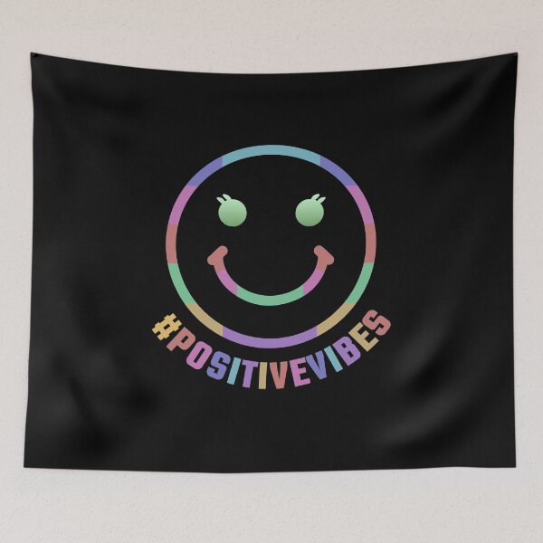 Item preview, Positive vibes smiling face designed and sold by redshirtz.