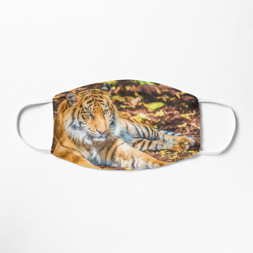 Big Cat (digital painting) Mask