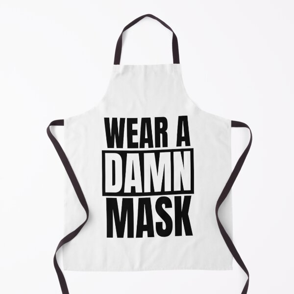 Item preview, Wear A Damn Mask designed and sold by quoteedesigns.