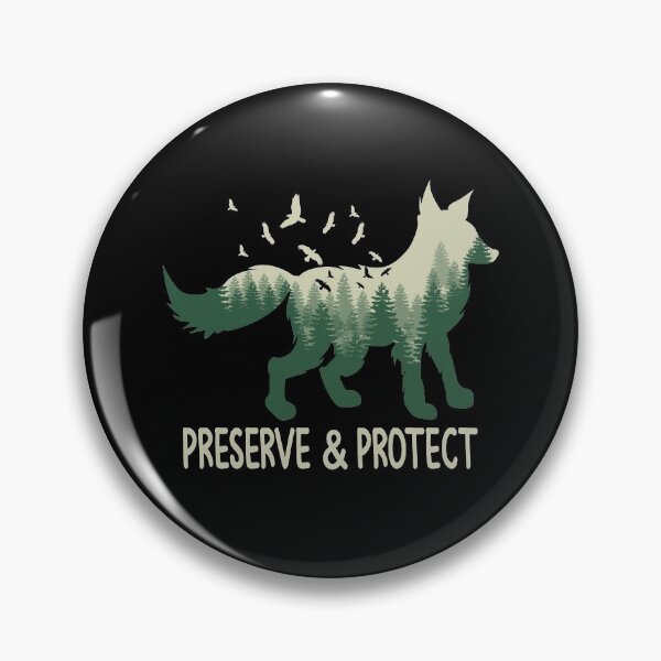 Item preview, Protect and preserve fox designed and sold by redshirtz.