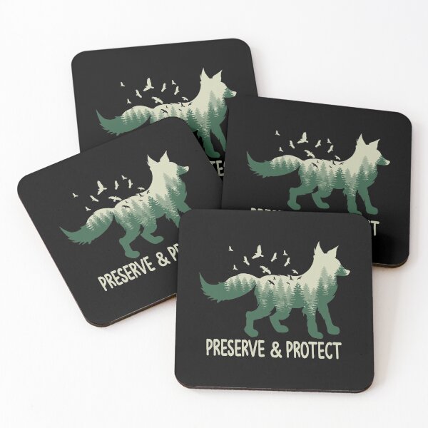 Item preview, Protect and preserve fox designed and sold by redshirtz.