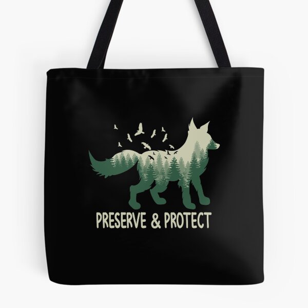 Item preview, Protect and preserve fox designed and sold by redshirtz.