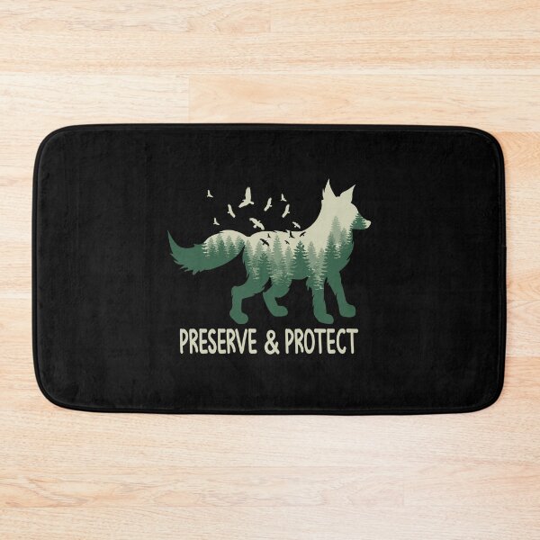 Item preview, Protect and preserve fox designed and sold by redshirtz.