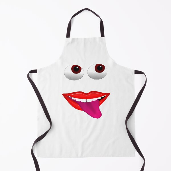 Item preview, Smiling Mouth With Tongue Out and Brown Eyes designed and sold by MarkUK97.