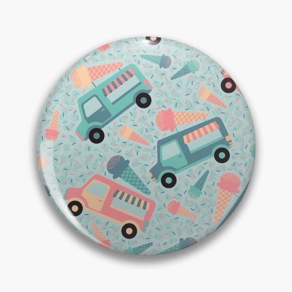 Artikelvorschau, Ice Cream Trucks Muster entworfen und verkauft von Printables Passions.