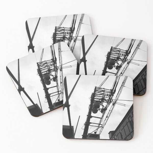Item preview, Black and White Electrical Wires of Osaka designed and sold by hockeng.