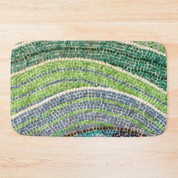 Item preview, Tessellated Abstracts and Impressions - Free Form Flowerbeds and Meadows in Blue and Green designed and sold by Georgia Mizuleva.
