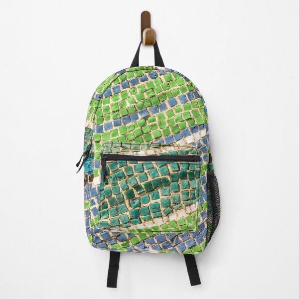 Item preview, Tessellated Abstracts and Impressions - Free Form Flowerbeds and Meadows in Blue and Green designed and sold by Georgia Mizuleva.
