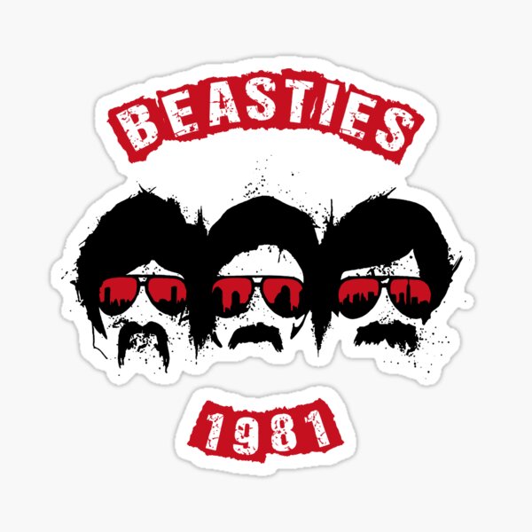 Beasties 1981 Sticker