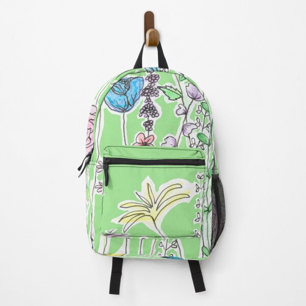 Item preview, English Country Garden in pistachio green designed and sold by CindyGetsArty.