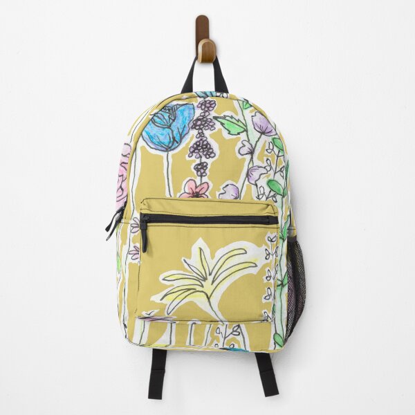 Item preview, English Country Garden in soft yellow designed and sold by CindyGetsArty.