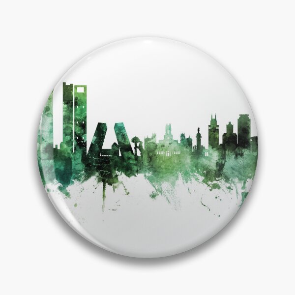 Item preview, Madrid Spain Skyline designed and sold by ArtPrints.