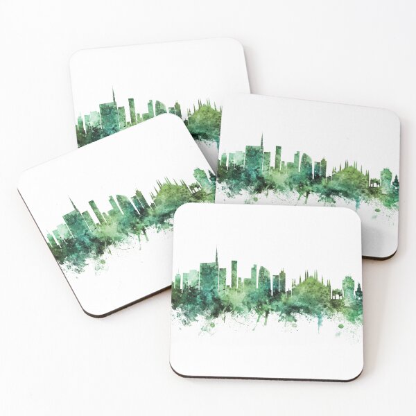 Item preview, Milan Italy Skyline designed and sold by ArtPrints.