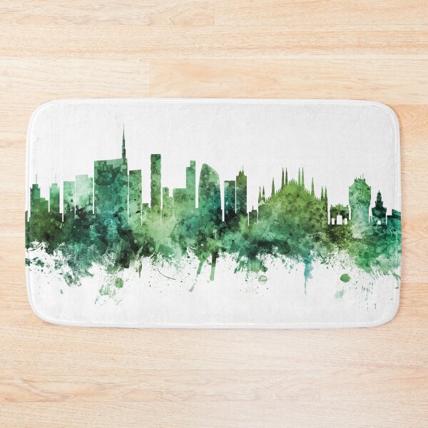 Item preview, Milan Italy Skyline designed and sold by ArtPrints.