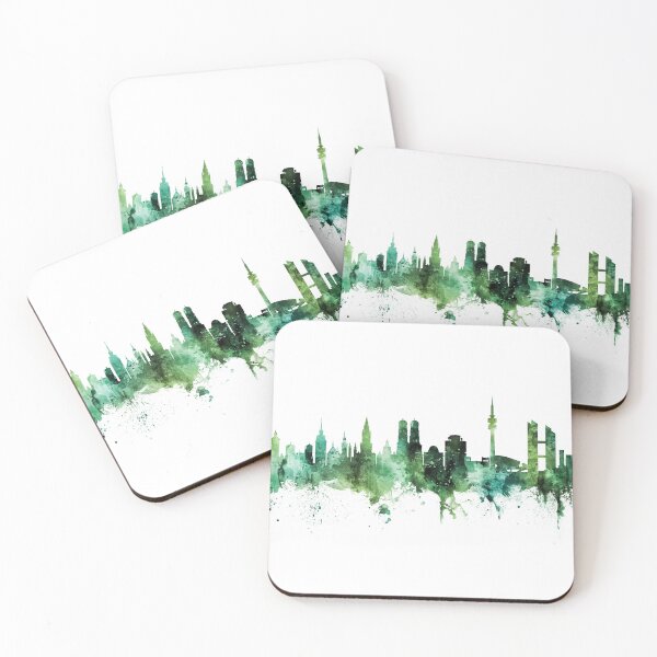 Item preview, Munich Germany Skyline designed and sold by ArtPrints.