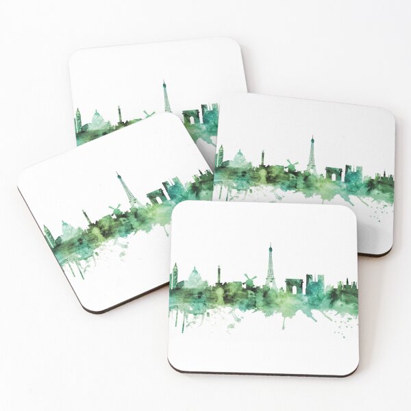 Item preview, Paris France Skyline designed and sold by ArtPrints.