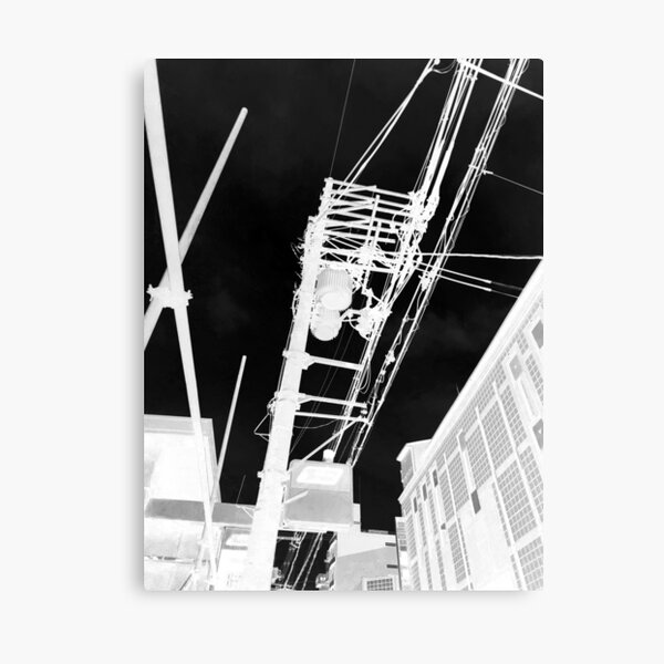 Item preview, Black White negative Electrical Wires of Osaka designed and sold by hockeng.