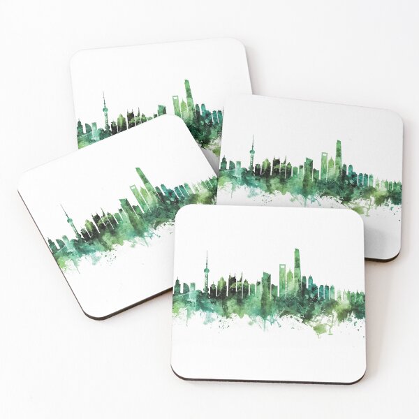 Item preview, Shanghai China Skyline designed and sold by ArtPrints.