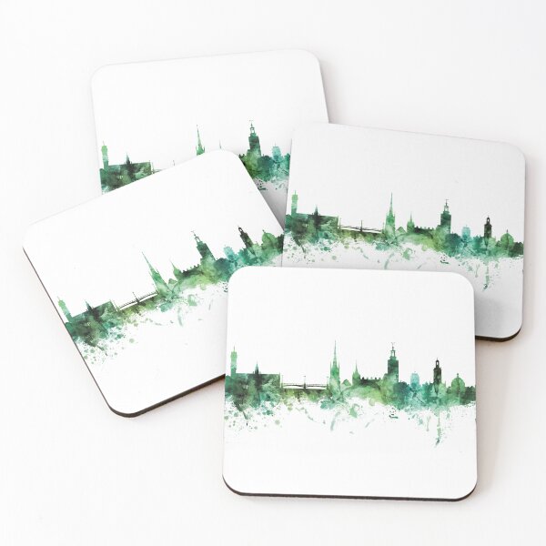 Artikelvorschau, Stockholm Sweden Skyline entworfen und verkauft von ArtPrints.