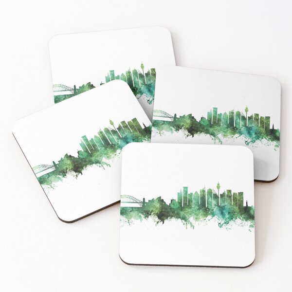 Item preview, Sydney Australia Skyline designed and sold by ArtPrints.