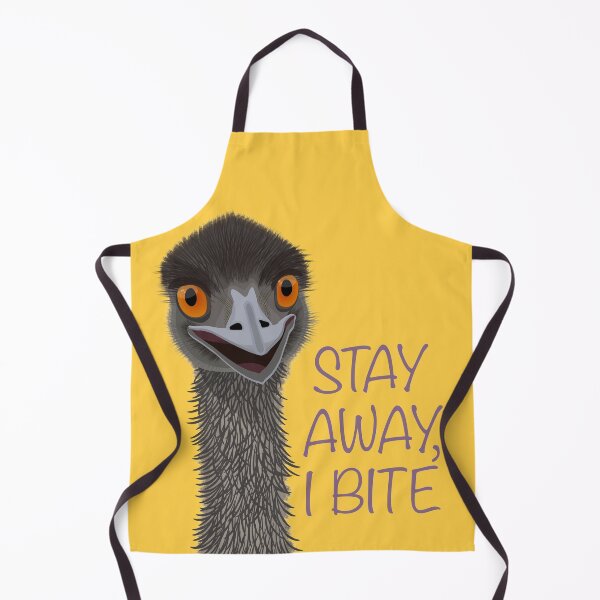 Item preview, Caution, emu bites, stay away designed and sold by Tefra.