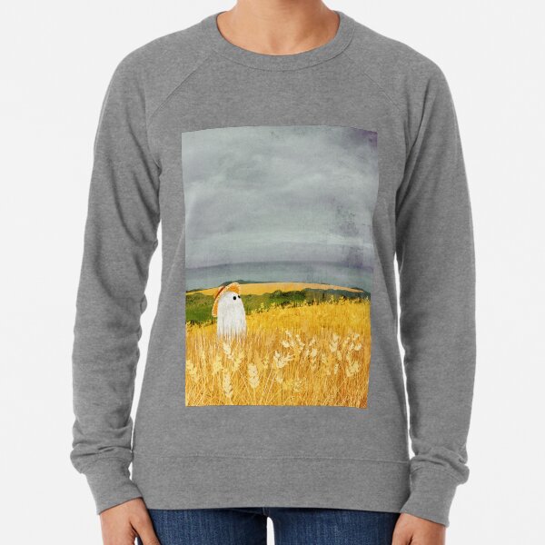 There's A Ghost in the Wheat field again... Lightweight Sweatshirt