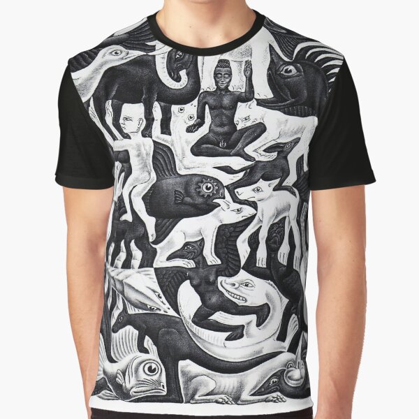 maurits cornelis escher - Mosaic II Graphic T-Shirt