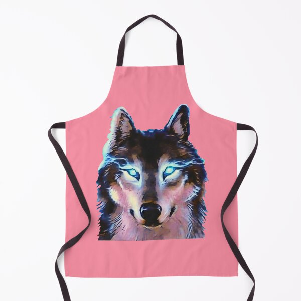 Item preview, Wolf with blue shining eyes designed and sold by helenkaiy.