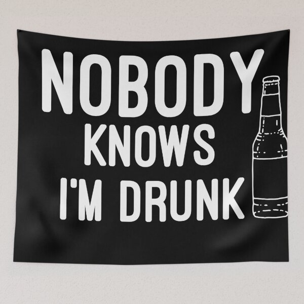 Item preview, Nobody knows I’m drunk designed and sold by Raw Creative Prints.