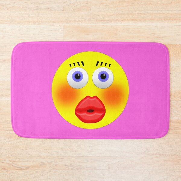 Item preview, Smiley Embarrassed Kissing Girl designed and sold by MarkUK97.
