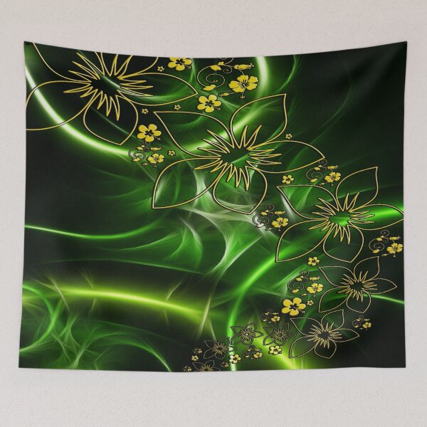 Item preview, Floral green designed and sold by Pegasus00.