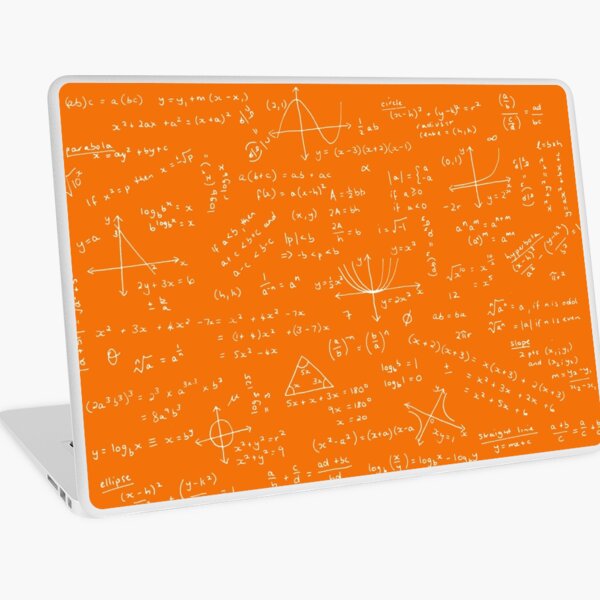 Algebra Math Sheet 3 Laptop Skin