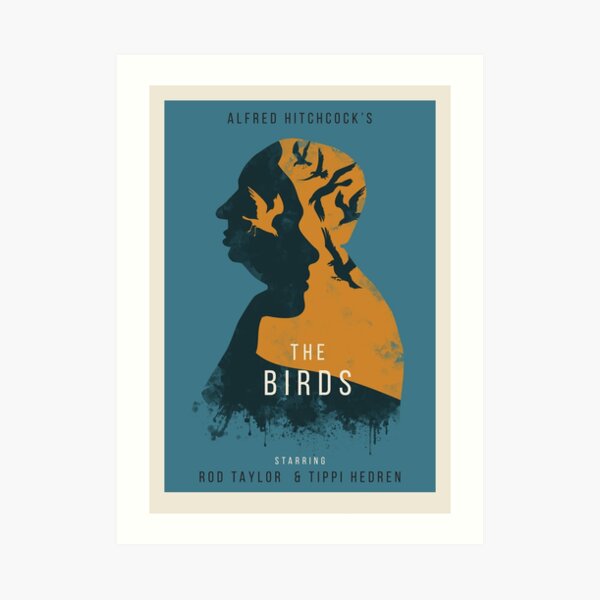 Alfred Hitchcock The Birds Art Print