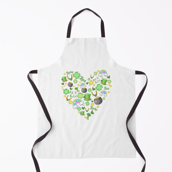 Item preview, St. Patricks Day Kawaii Heart designed and sold by karspaul.