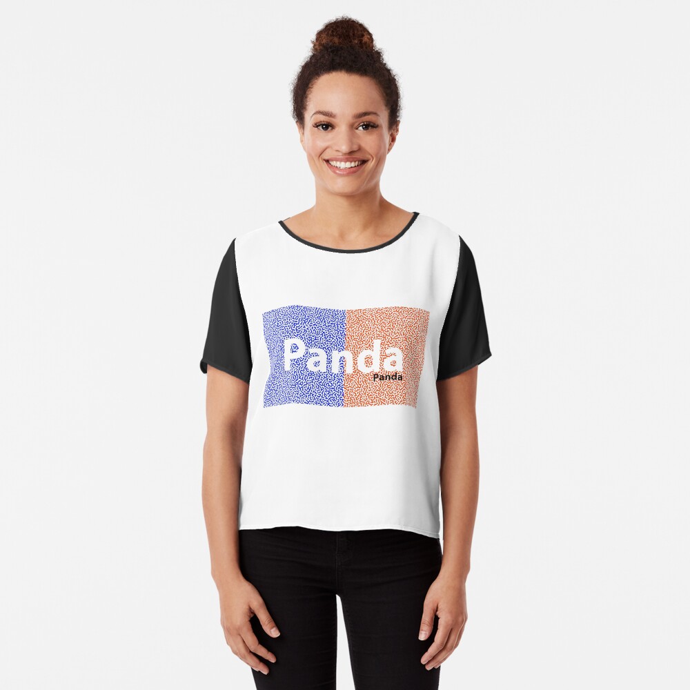 Panda Panda Korea edition Chiffon Top