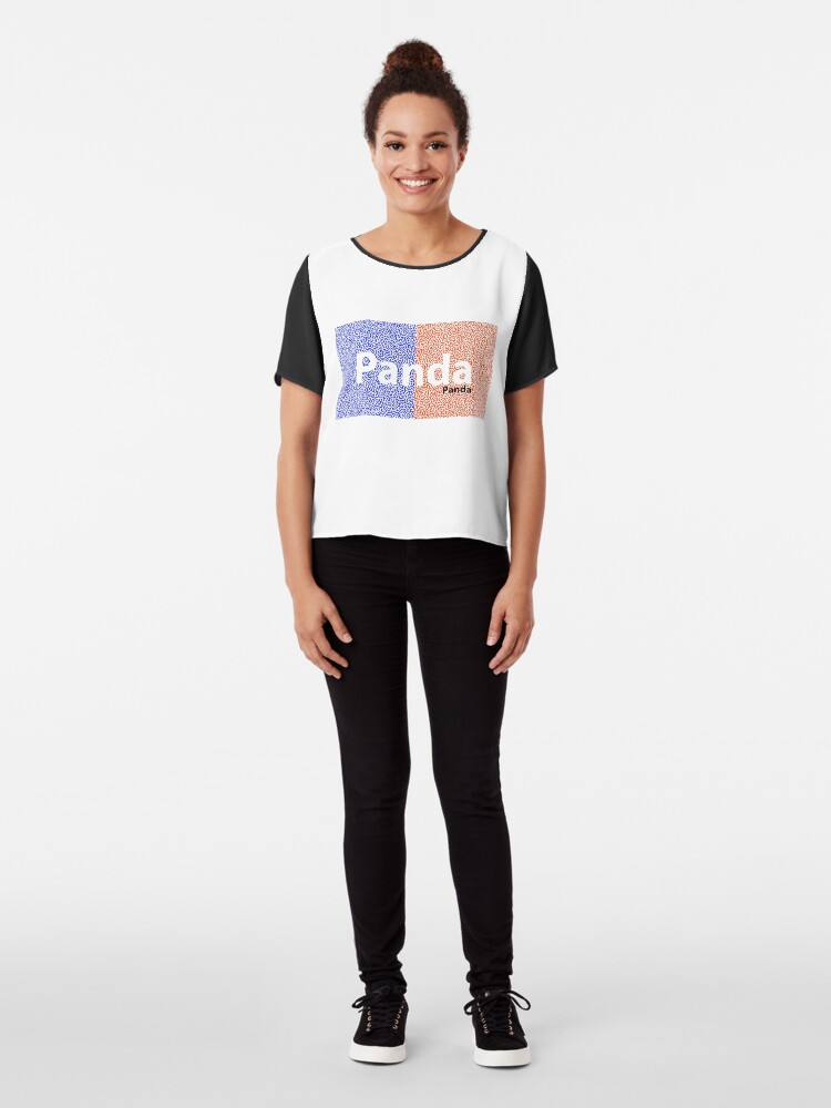 Alternate view of Panda Panda Korea edition Chiffon Top