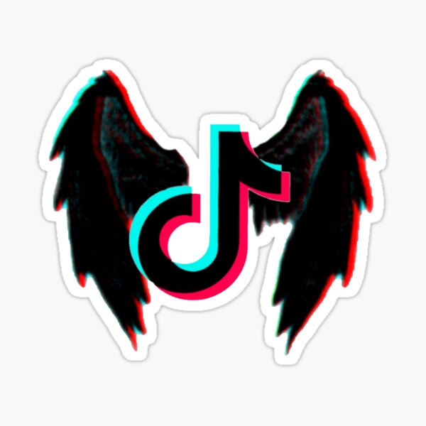 Pastel Tiktok Logo Sticker By Ranicamande Redbubble