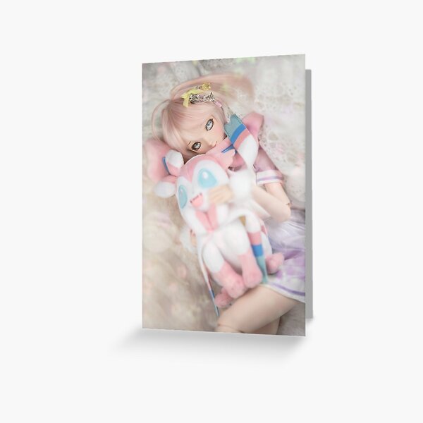 Dollfie Dream Rise Kujikawa - Ophelia Greeting Card