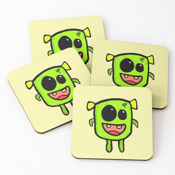 Item preview, Cute Green Monster designed and sold by savrarr8.