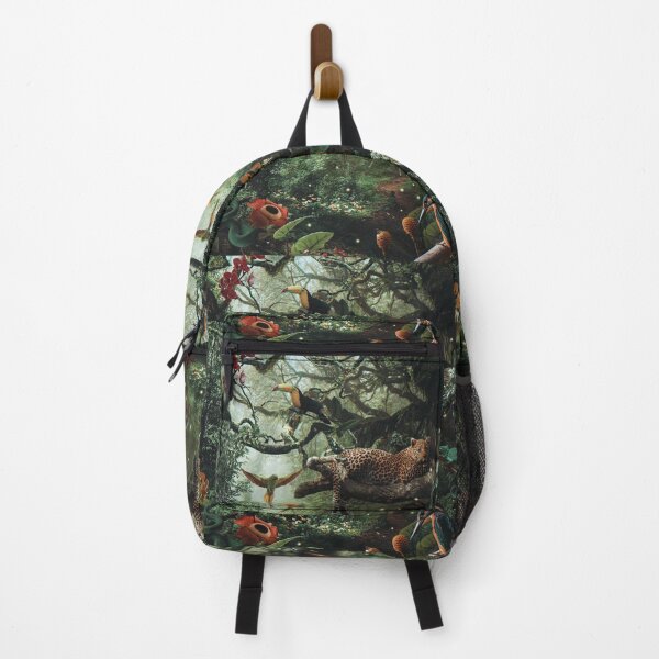 LEOPARD IN THE RAIN FOREST Backpack