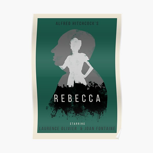 Alfred Hitchcock Rebecca Poster