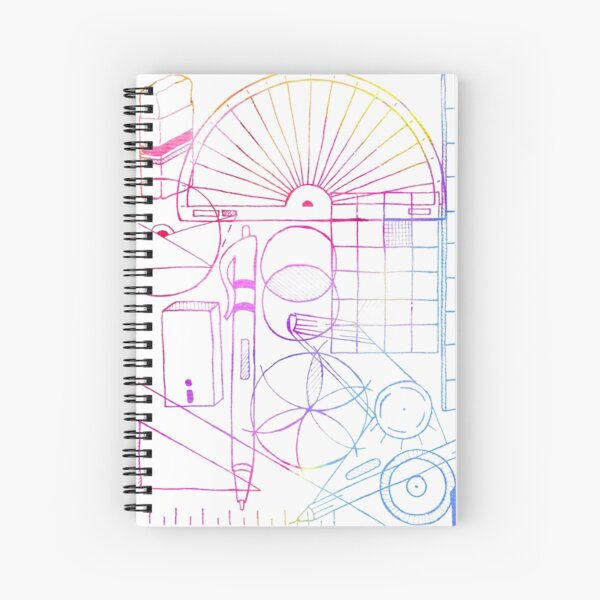 Math & Science Tools 2 Spiral Notebook