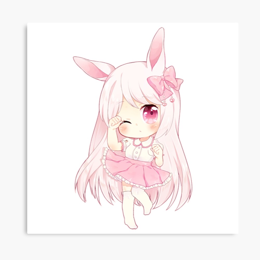 Kawaii anime girl Sticker for Sale by Wicmarts