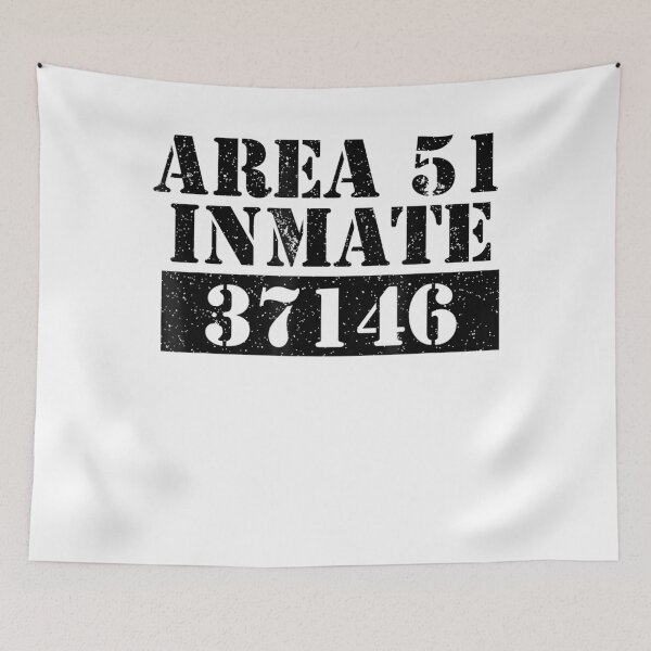 Item preview, Area 51 Inmate Alien UFO T-Shirt designed and sold by Baker189.