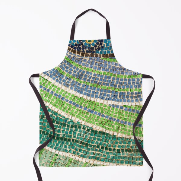 Item preview, Tessellated Abstracts and Impressions - Free Form Meadows and Flowerbeds in Green and Blue designed and sold by Georgia Mizuleva.